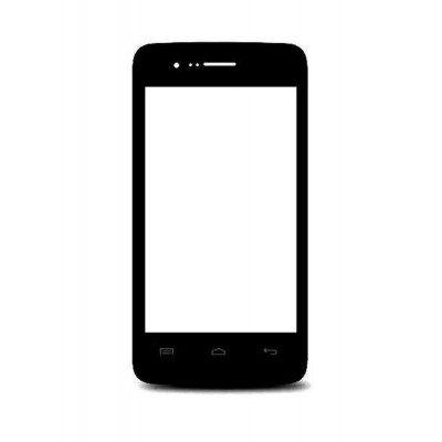 Replacement Front Glass For Micromax Bolt A067 Black By - Maxbhi.com