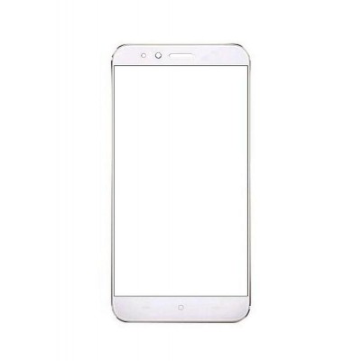 Replacement Front Glass For Micromax Dual 5 Black By - Maxbhi.com