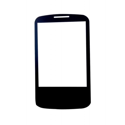 Replacement Front Glass For Micromax X331 Black By - Maxbhi.com