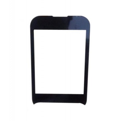 Replacement Front Glass For Micromax X396 Black By - Maxbhi.com