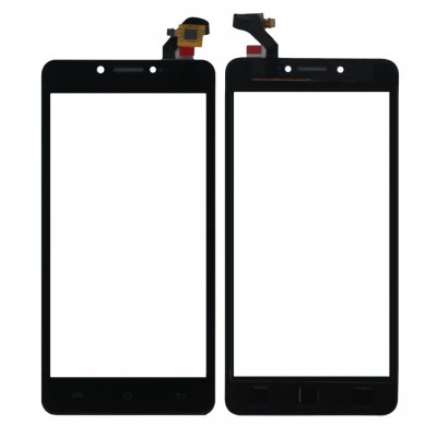 Touch Screen Digitizer For Micromax Bharat 5 Black By - Maxbhi Com