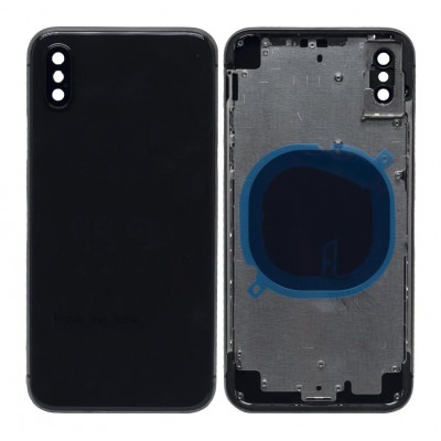 Full Body Housing For Apple Iphone X Black - Maxbhi Com