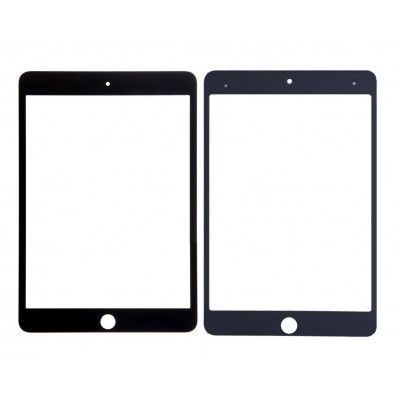 Replacement Front Glass For Apple Ipad 5 Mini Black By - Maxbhi Com