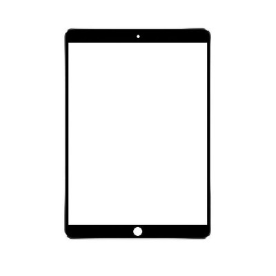 Replacement Front Glass For Apple Ipad Pro 10.5 2017 Wifi 256gb Grey By - Maxbhi.com
