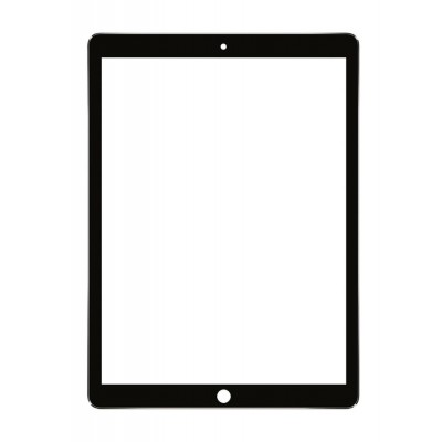 Replacement Front Glass For Apple Ipad Pro 12.9 Wifi Cellular 64gb Black By - Maxbhi.com