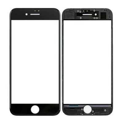 Replacement Front Glass For Apple Iphone 7 128gb Black By - Maxbhi Com