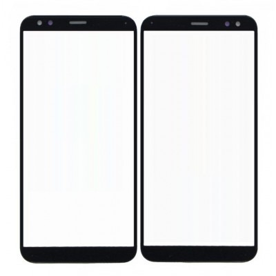 Replacement Front Glass For Infocus Vision 3 Black By - Maxbhi Com