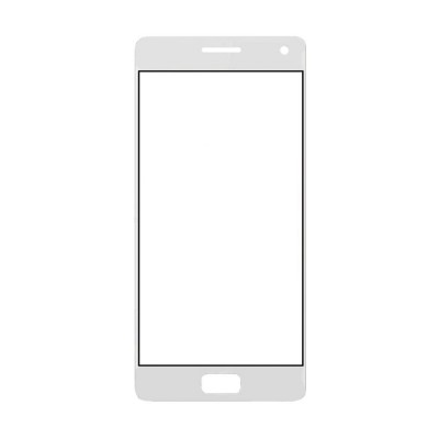 Replacement Front Glass For Zuk Z2 Pro White By - Maxbhi.com