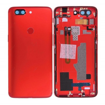 Back Panel Cover For Oneplus 5t Red - Maxbhi Com