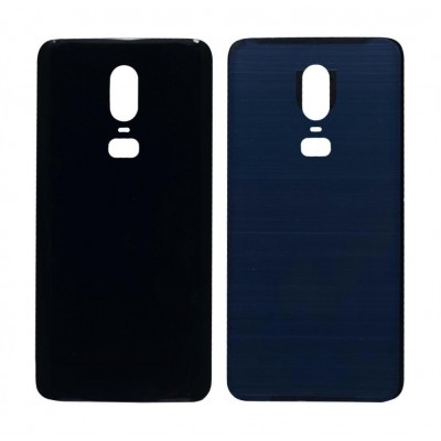 Back Panel Cover For Oneplus 6 Black - Maxbhi Com
