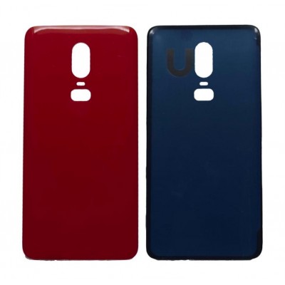 Back Panel Cover For Oneplus 6 Red - Maxbhi Com
