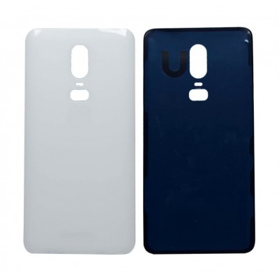 Back Panel Cover For Oneplus 6 White - Maxbhi Com