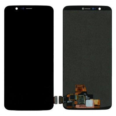 Lcd With Touch Screen For Oneplus 5t Black By - Maxbhi Com