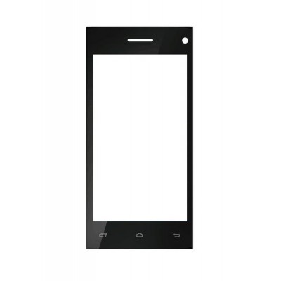 Replacement Front Glass For Obi Alligator S454 Black By - Maxbhi.com