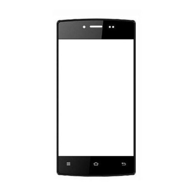 Replacement Front Glass For Obi S 400 Black By - Maxbhi.com