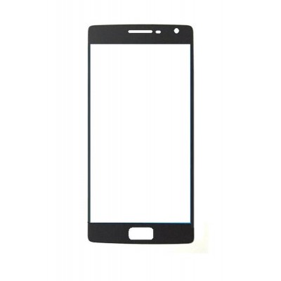 Replacement Front Glass For Oneplus 4 Black By - Maxbhi.com