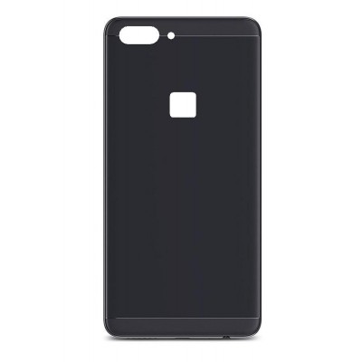 Back Panel Cover For Lava Z90 Black - Maxbhi.com