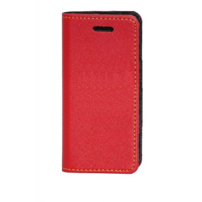 Flip Cover For Lava Captain 9s Red By - Maxbhi.com