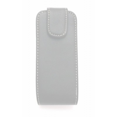 Flip Cover For Lava Spark Vibe Grey By - Maxbhi.com