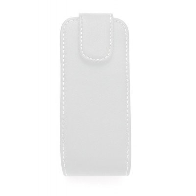 Flip Cover For Lava Spark Vibe White By - Maxbhi.com