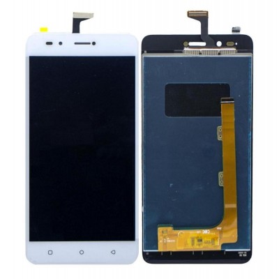 Lcd With Touch Screen For Lava Z90 Gold By - Maxbhi Com