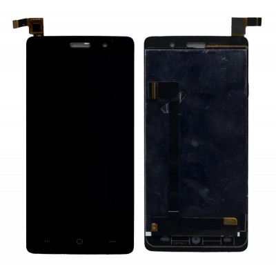 Lcd With Touch Screen For Lyf Water 5 White By - Maxbhi Com