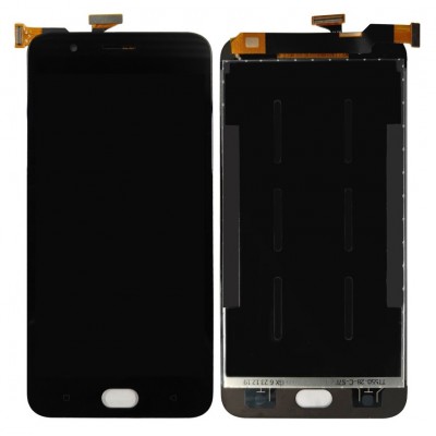 Lcd With Touch Screen For Oppo A59 Black By - Maxbhi Com