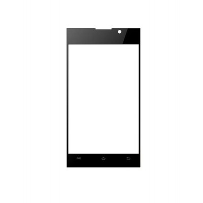 Replacement Front Glass For Lava A48 Black By - Maxbhi.com