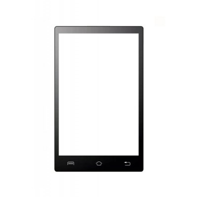 Replacement Front Glass For Lava Discover 136s Black By - Maxbhi.com