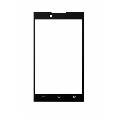Replacement Front Glass For Lava Iris 404s Silver By - Maxbhi.com