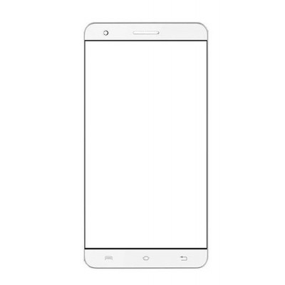 Replacement Front Glass For Lava Iris Fuel F2 White By - Maxbhi.com