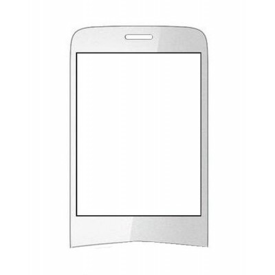 Replacement Front Glass For Lava Kkt 51 White Brown By - Maxbhi.com