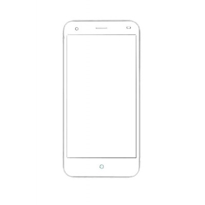 Replacement Front Glass For Lyf Water 3 Black By - Maxbhi.com