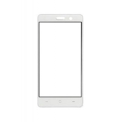 Replacement Front Glass For Lyf Water 4 Black By - Maxbhi.com