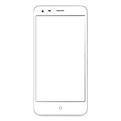 Replacement Front Glass For Lyf Wind 3 White By - Maxbhi.com