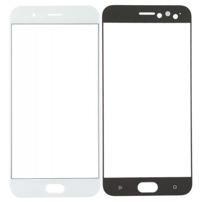 Replacement Front Glass For Oppo R11 White By - Maxbhi Com