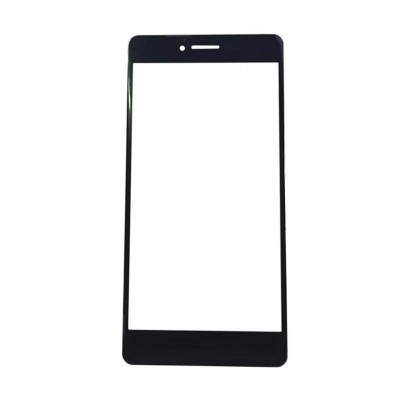 Replacement Front Glass For Oppo R7s Black By - Maxbhi Com
