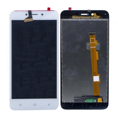 Lcd With Touch Screen For Oppo A71 White By - Maxbhi Com