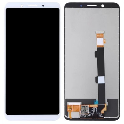 Lcd With Touch Screen For Oppo A73 White By - Maxbhi Com