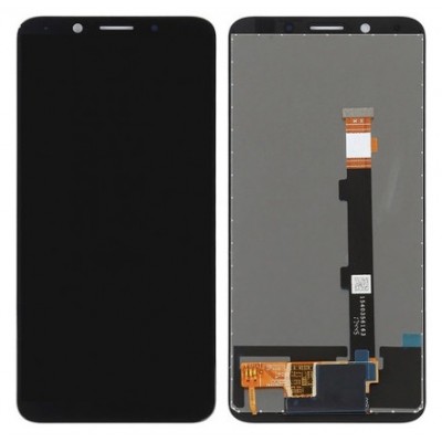 Lcd With Touch Screen For Oppo A75s Black By - Maxbhi Com