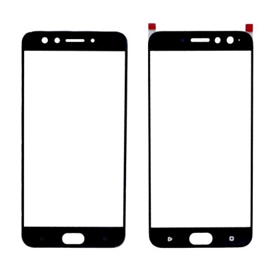 Replacement Front Glass For Oppo F3 Plus 6gb Ram Black By - Maxbhi Com