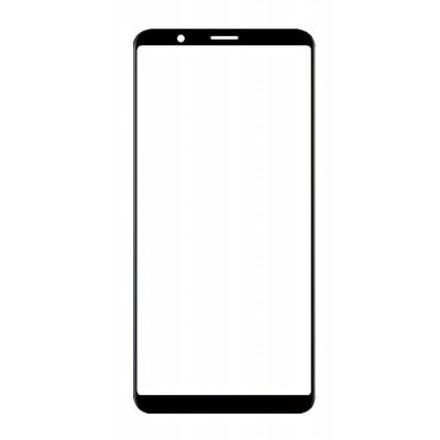Replacement Front Glass For Oppo Mix Black By - Maxbhi.com