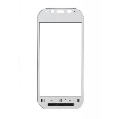 Replacement Front Glass For Panasonic Toughpad Fzf1 Black By - Maxbhi.com