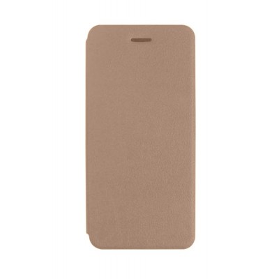 Flip Cover For Panasonic Eluga A4 Mocha By - Maxbhi.com