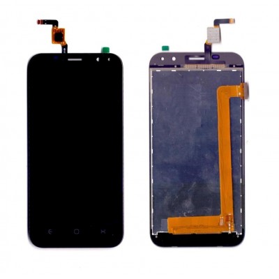 Lcd With Touch Screen For Panasonic P100 Black By - Maxbhi Com