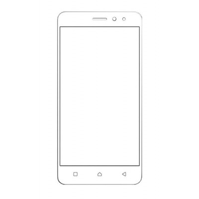 Replacement Front Glass For Lenovo K6 16gb Silver By - Maxbhi.com