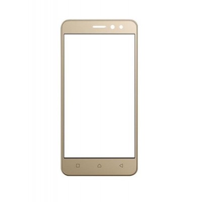 Replacement Front Glass For Lenovo K6 32gb Gold By - Maxbhi.com