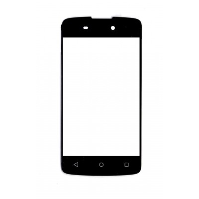 Replacement Front Glass For Panasonic T30 Grey By - Maxbhi.com