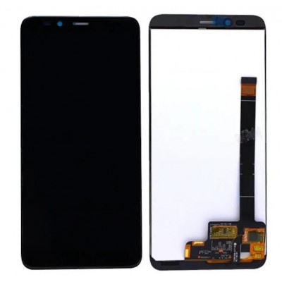 Lcd With Touch Screen For Lenovo K320t Black By - Maxbhi Com