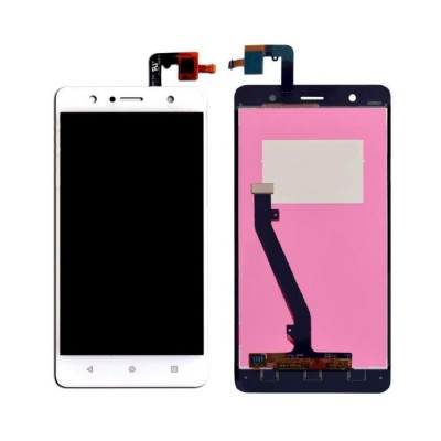 LCD with Touch Screen for Lenovo K8 Plus 4GB RAM White by Maxbhi